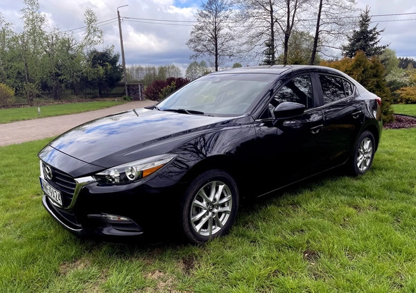 Mazda 3 cena 55999 przebieg: 52700, rok produkcji 2018 z Września małe 79